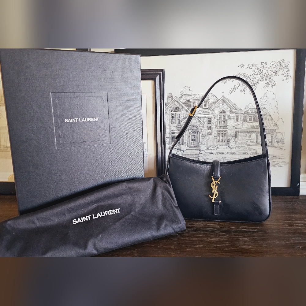 Yves Saint Laurent black purse